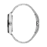 Saint Honore New Haussmann Gents Black Dial Stainless Steel Bracelet Watch