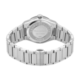 Saint Honore New Haussmann Gents Black Dial Stainless Steel Bracelet Watch