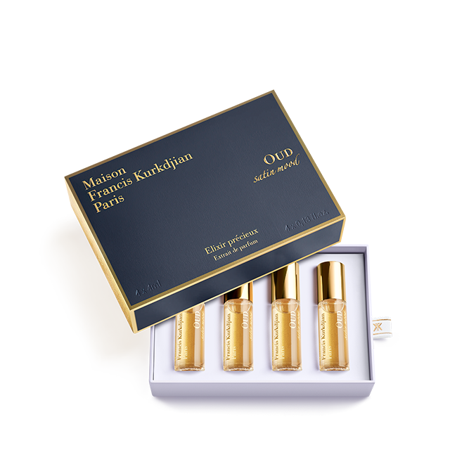 Maison Francis Kurkdjian OUD Satin Mood Precious Elixir 4x4ML | Beauty Niche Fragrances | Beauty Niche fragrances Fragrance | Beauty Niche fragrances Gift Set | Gift Set | Niche fragrances Maison Francis Kurkdjian OUD Satin Mood Precious Elixir 4x4ML | Beauty Niche Fragrances | Beauty Niche fragrances Fragrance | Beauty Niche fragrances Gift Set | Gift Set | Niche fragrances