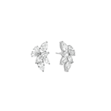 Shashi Petite Fallen Leaf Earring Silver