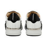 Philipp Plein AW25 Men’s White & Black Luxury Sneakers – Available at Blue Salon Qatar