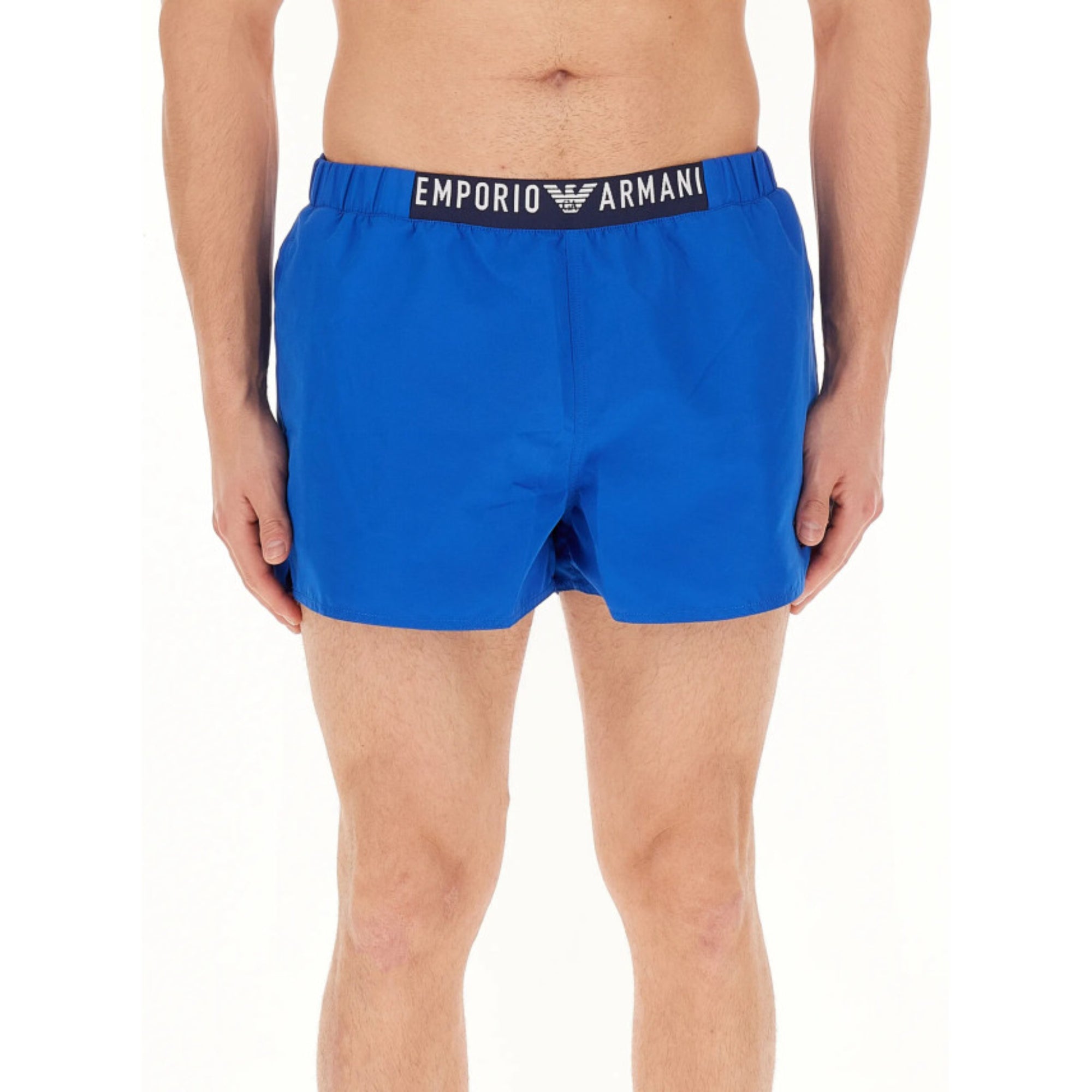 Emporio Armani Men's Royal Blue Swimming Short | All Clothing | GCC | Men | Mens | Mens Fashion | Shorts | Spring Festival | Swim short | Trousers & Shorts