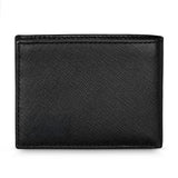 Police Aile Black Leather Wallet Interior View – Elegant Men’s Slim Wallet