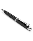 Police Aptos Black Pen with Silver Trim – Premium Writing Accessory from Blue Salon Qatar