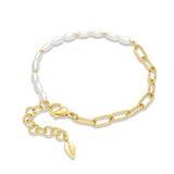 Police Ayara Gold Chain and Pearl Bracelet – Shop Online at Blue Salon Qatar