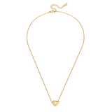 Police Heartstone Women’s Gold Crystal Necklace – Blue Salon Qatar