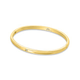 Police Lavaliere Women’s Gold Dainty Bangle – Elegant Minimal Bracelet