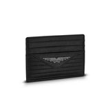Police Luca Leather Card Holder Back View – Elegant Minimalist Design for Men