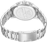 Police Neist Gents Brown Dial Silver Stainless Steel Watch