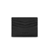 Police Primo Black Leather Card Case Rear View – Men’s Premium Accessory