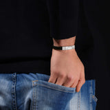 Police Rotator Men’s Bracelet Stainless Steel Clasp – Blue Salon Qatar