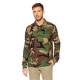 Polo Ralph Lauren Men's Printed Green Slim Fit Long Sleeve Polo T-shirt