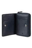 Samsonite Attack 2 SLG Men's Zip Around Navy Leather Wallet