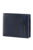 Samsonite ELUXE SLG Men's Horizontal Navy Leather Wallet