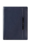 Samsonite ELUXE SLG Men's Navy Leather Vertical Wallet