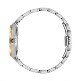 Saint Honore HAUSSMANN II Women's Green Dial Gold Silver Case and Bracelet Watch