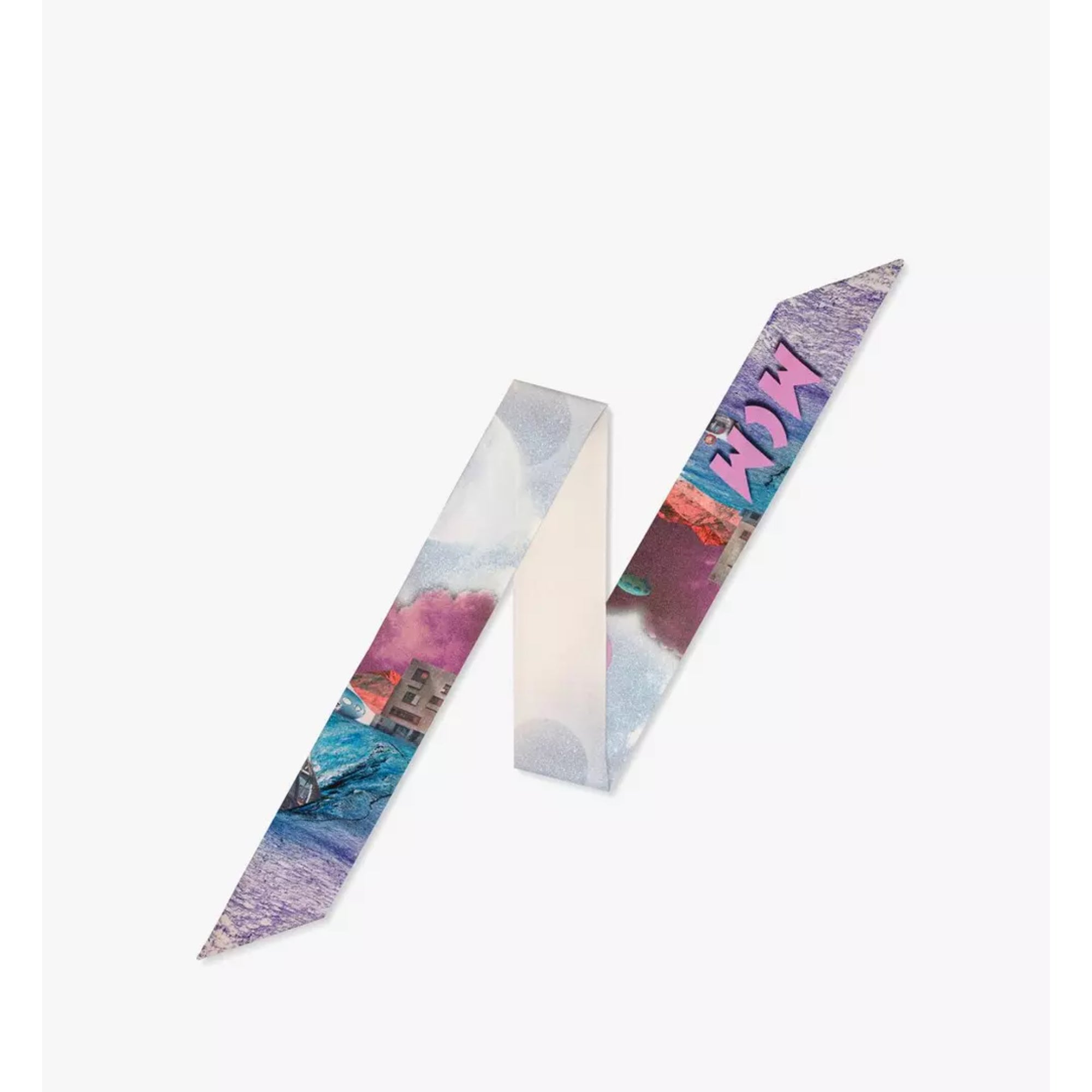 MCM Women's Organic Silk Scarf with Cosmic Graphic Print | departure-to-desk | FYFL | GCC | Scarf | Scarves | Women | Womenall Accessories Scarves | Womens