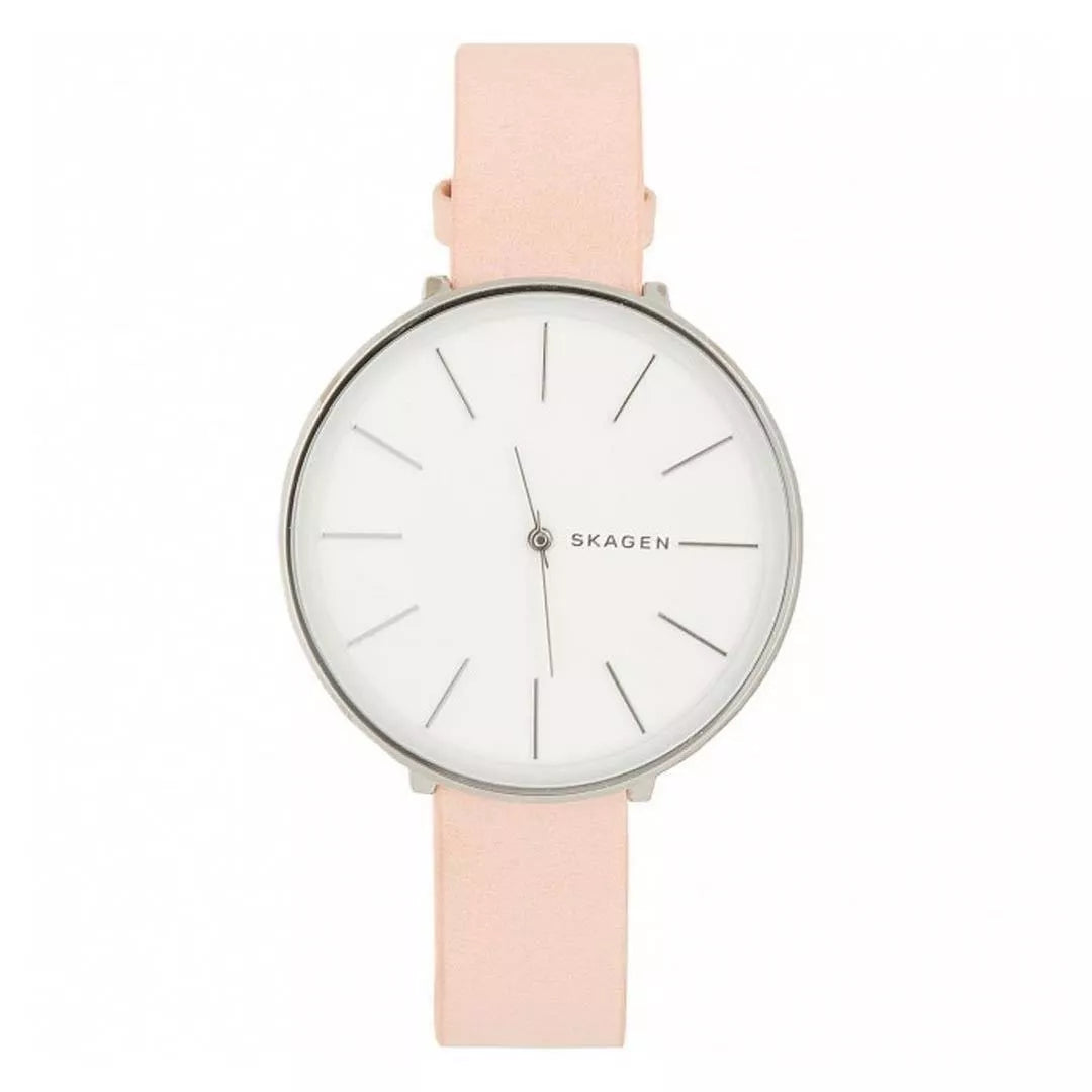 Skagen Karolina Ladies White Dial Silver Case Pink Leather Strap Watch | Fashion Watches | GCC | Watch | Watches | Women | Womens | Womens Watches Skagen Karolina Ladies White Dial Silver Case Pink Leather Strap Watch | Fashion Watches | GCC | Watch | Watches | Women | Womens | Womens Watches