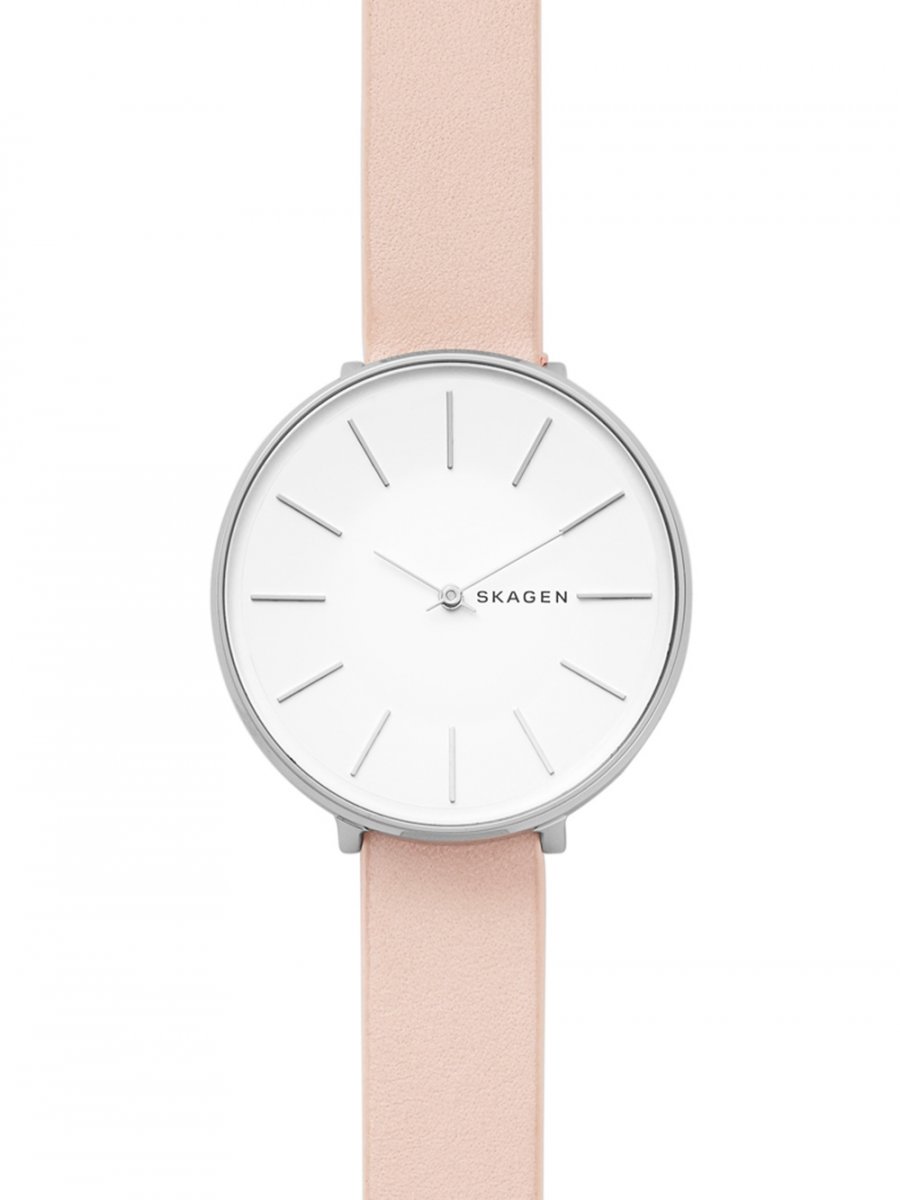 Skagen Karolina Ladies White Dial Silver Case Pink Leather Strap Watch | Fashion Watches | GCC | Watch | Watches | Women | Womens | Womens Watches Skagen Karolina Ladies White Dial Silver Case Pink Leather Strap Watch | Fashion Watches | GCC | Watch | Watches | Women | Womens | Womens Watches