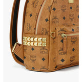 MCM Stark Side Studs Backpack in Visetos