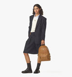 MCM Stark Side Studs Backpack in Visetos