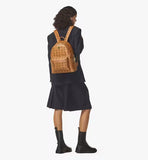 MCM Stark Side Studs Backpack in Visetos