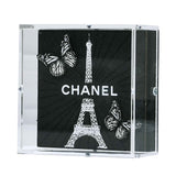 Stephen Wilson Studio Chanel Petite Eiffel Tower Black Artwork – Available Online in Qatar & GCC