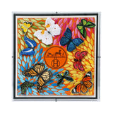 Stephen Wilson Studio Floral Petals 12x12 Embroidered Art Panel