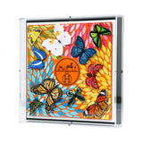 Stephen Wilson Studio Floral Petals Embroidered Art – Available Online in Qatar