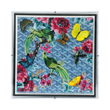 Stephen Wilson Studio Tapestry Luxury Embroidered Birds & Butterflies Artwork
