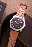 Nivada Grenchen Super Antarctic 3.6.9 Brown No Vintage Effect - White Luminous Men's Automatic Watch
