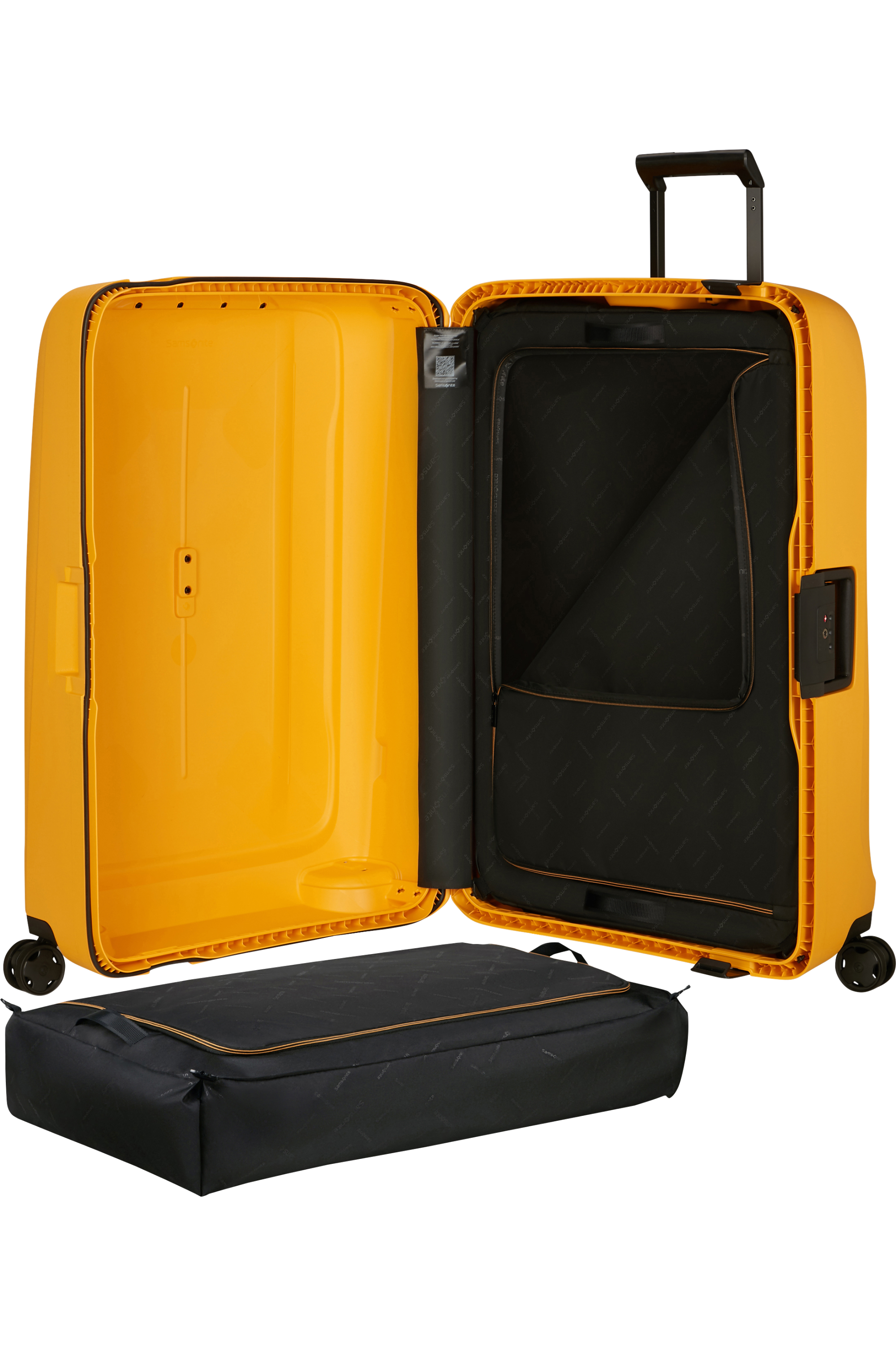 Samsonite Essens Spinner Radiant Yellow Luggage