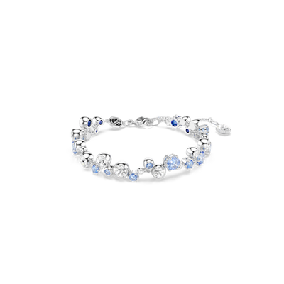 Swarovski Constella Bracelet Mixed Cuts Blue Rhodium Plated