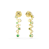 Swarovski Constella Drop Earrings in Green and Gold-Tone – Available Online in Qatar & GCC