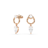 Swarovski Mesmera Pear and Round Cut Jewelry Set in Rose Gold – Available Online in Qatar & GCC