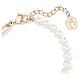 Swarovski Teddy Bracelet Bear, Pink, Rose gold-tone plated, Medium