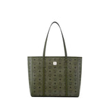 MCM Toni Top-Zip Shopper in Visetos