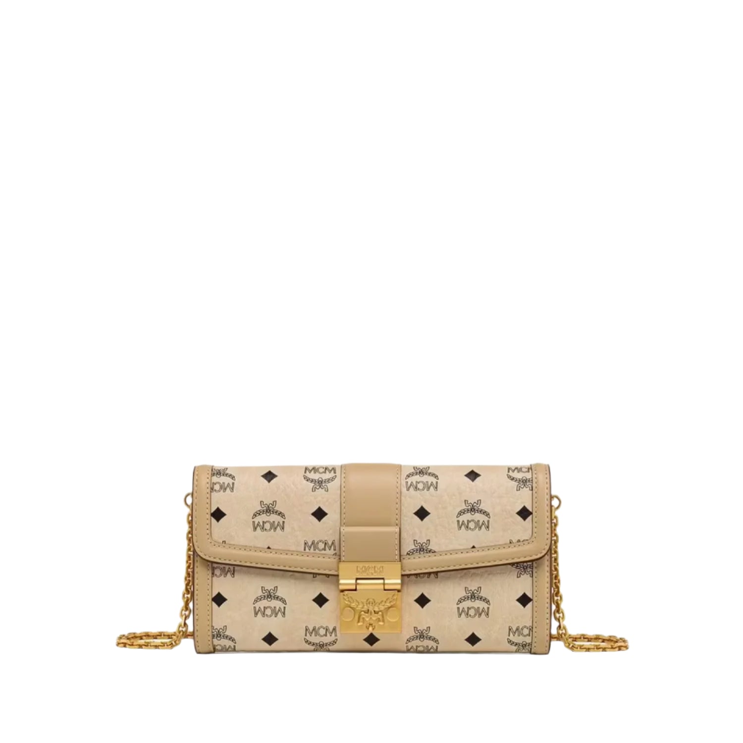 MCM Tracy Chain Wallet in Visetos MCM Tracy Chain Wallet in Visetos