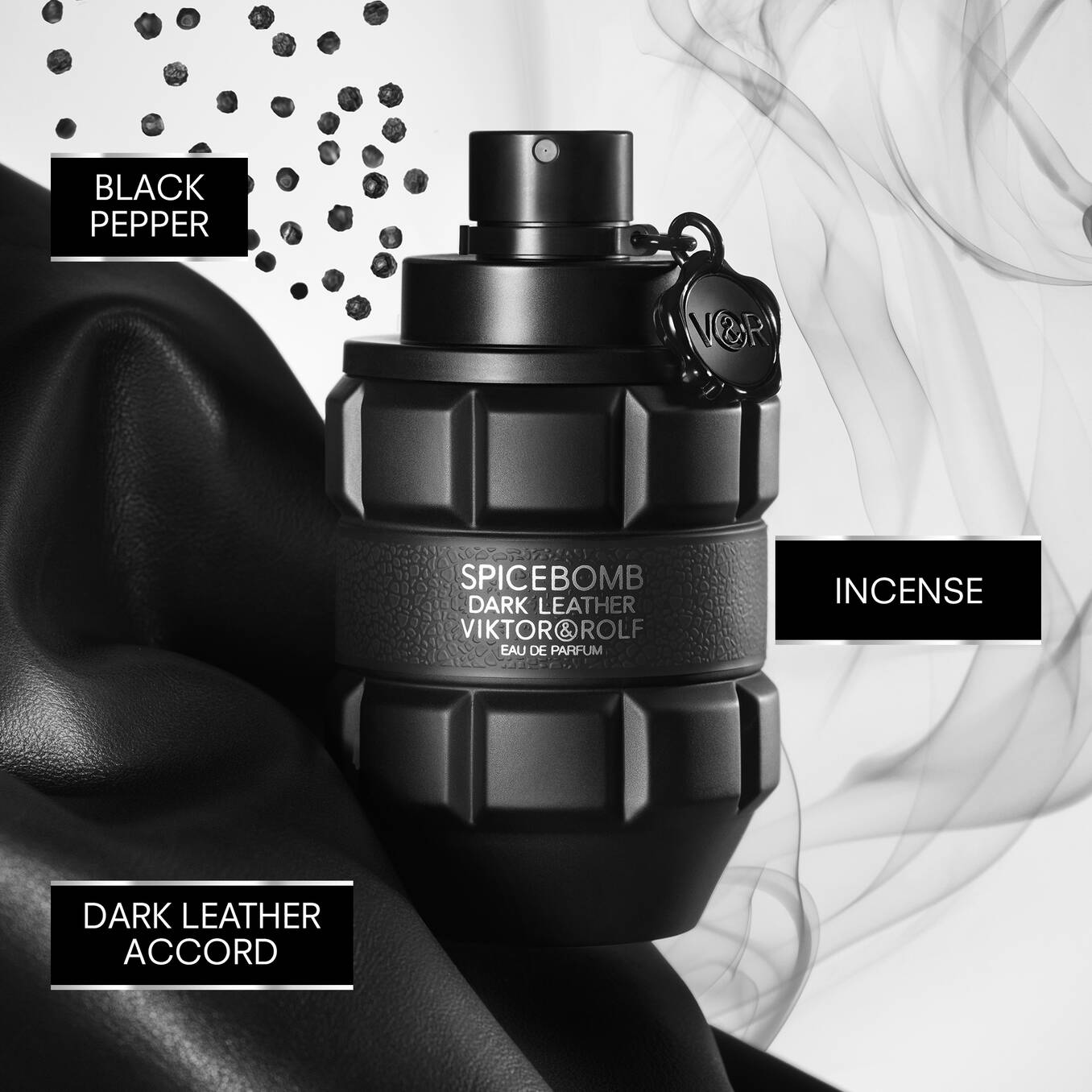 Viktor & Rolf Men's Spicebomb Dark Leather EDP -90ml