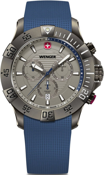 Wenger Seaforce Chrono Gents 43 Quartz Chronograph Watch