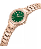Cerruti 1881 Lucardo Women's Green Dial Rose Gold Tone Watch CIWLG0086401