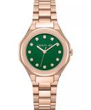 Cerruti 1881 Lucardo Women's Green Dial Rose Gold Tone Watch CIWLG0086401