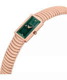 Cerruti 1881 Vallucciole Women's Green MOP Rose Gold Watch