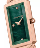 Cerruti 1881 Vallucciole Women's Green MOP Rose Gold Watch