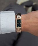 Cerruti 1881 Vallucciole Women's Green MOP Rose Gold Watch