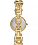 Fossil Carlie Women’s Gold Analog Watch with Link Bracelet