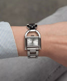 Fossil Harwell Women’s Silver-Tone Analog Watch with Stainless Steel Bracelet