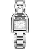 Fossil Harwell Women’s Silver-Tone Analog Watch with Stainless Steel Bracelet