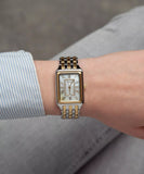 Fossil Raquel Women’s Two-Tone Analog Watch with Mother of Pearl Dial