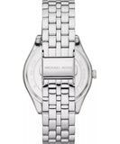 Michael Kors Harlowe Ladies Silver Dial Silver Stainless Steel Watch
